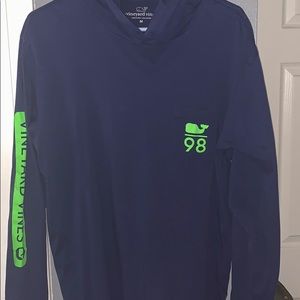 Vineyard Vines Big Whale 98 Performance Hoodie